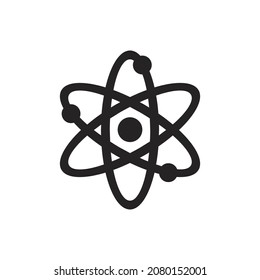 Neutron Icon Illustration, Molecule, Atom, Physics, Laboratory, Practicum, Medicine, Education. Very Suitable For Use In Offices, Applications, Designs, Websites, Banners, Templates, And Others