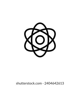 Neutron icon simple science vector perfect illustration