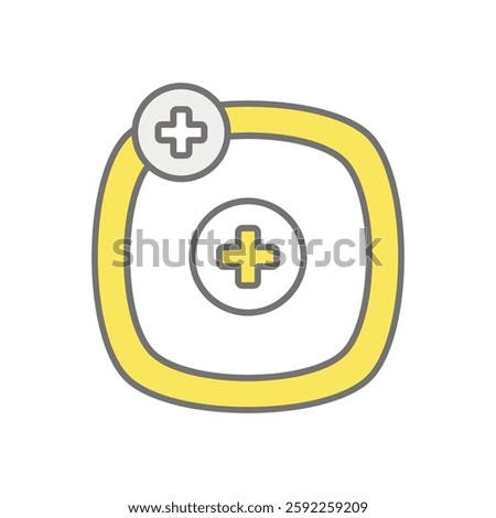 Neutron icon vector stock illustration