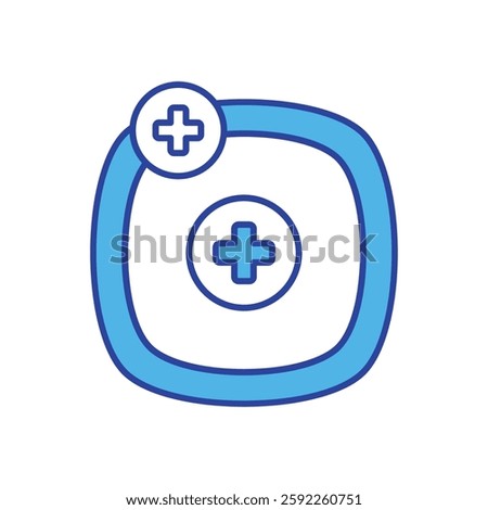 Neutron icon vector stock illustration