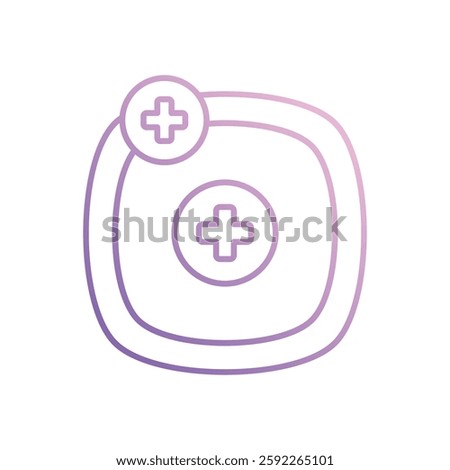 Neutron icon vector stock illustration
