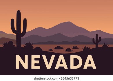 O deserto de Nevada, com suas impressionantes dunas de areia e terreno acidentado, oferece uma paisagem extensa e serena, perfeita para a exploração ao ar livre e aventuras no deserto.