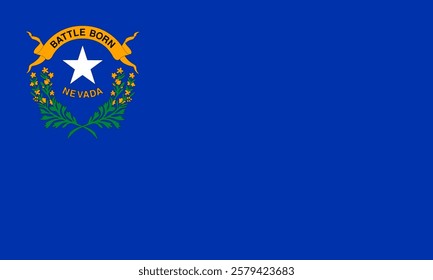 Nevada Flag, Flag of Nevada, USA