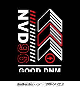 nevada, good denim, typography stylish graphic design, for tshirt print, vector illustration