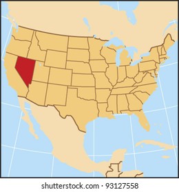 Nevada Locate Map