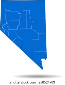 Nevada map
