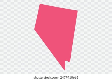 NEVADA Map punch Color Background quality files png