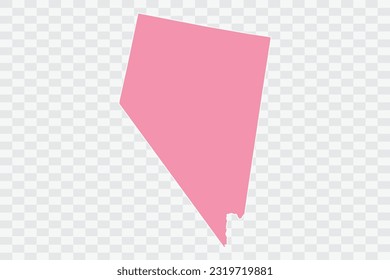 NEVADA Map Rose Color Background quality files png