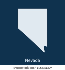 Nevada map vector