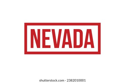 Nevada Rubber Stempel-Siegel-Vektorgrafik