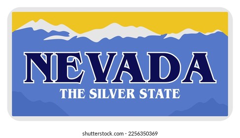 Nevada the silver state with beautiful view 