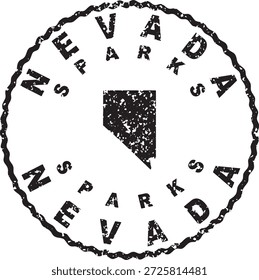 Nevada enciende el diseño de mapas de sellos redondos