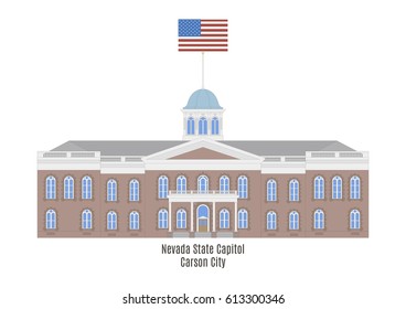 Nevada State Capitol in Carson City, United States of America