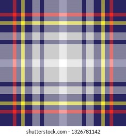Nevada's Tartan. Element for the seamless construction of a pattern for tartan of U.S.State, Nevada seamless pattern for fabric, kilts, skirts, plaids 