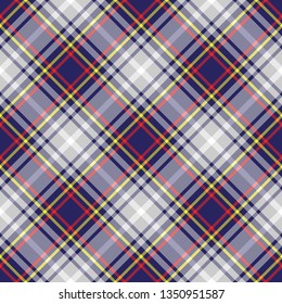Nevada's Tartan. Seamless pattern for tartan of U.S. state Nevada for fabric, kilts, skirts, plaids. Frequent, small weaving. 