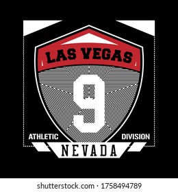 Nevada.vintage typography design and vector illustration.