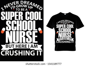 I Never Dreamed I'd Grow Up To Be A Super Cool School Nurse But Here I Am Crushing It