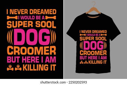 I NEVER DREAMED I WOULD BE A SUPER SOOL DOG CROOMER BUT HERE I AM KILLING IT 