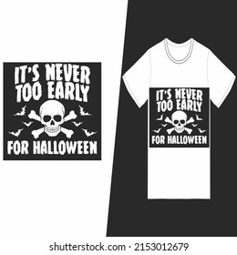 Es ist nie zu früh zu Halloween 