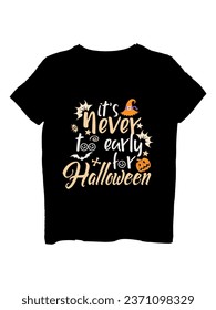 It's never too early for Halloween t-shirt design