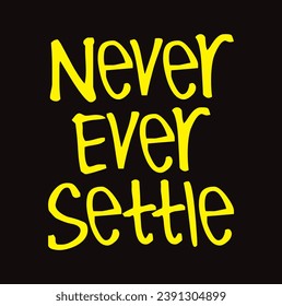 never ever settle text on black background.