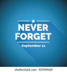Never forget 9/11 concept