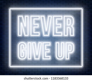 Never give up neon lettering on a dark background.