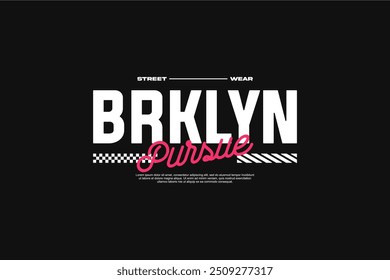 never give up streetwear clothing printing vector elements	