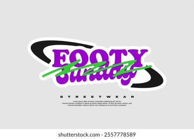 never give up streetwear clothing printing vector elements	
