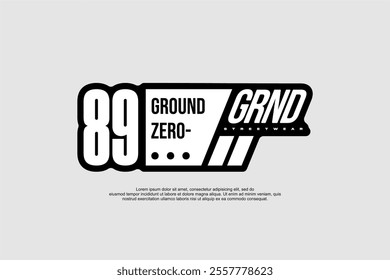 never give up streetwear clothing printing vector elements	