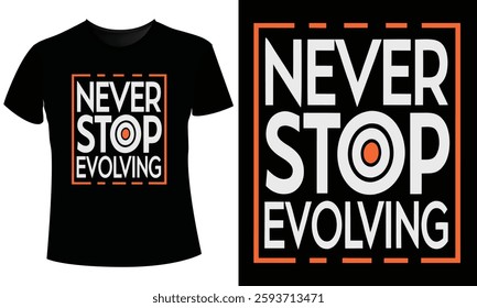 Never Give Up T-Shirt Design Vector  Illustration: Motivational Graphic  Print