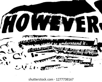 Never. Hand drawn typography poster. T shirt hand lettered calligraphic design. Inspirational vector typography.
