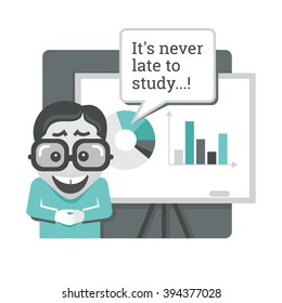 It's never late to study
