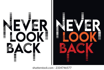 SEHEN SIE NIE WIEDER AUF
T-SHIRT-DESIGN
