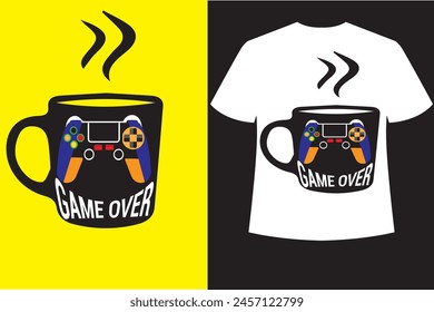 Never stop doing your best quotes, gaming minimalist motivational t-shirt design. Keep running gaming t-shirt design. Inspirational gaming t-shirt design, running vector illustration.