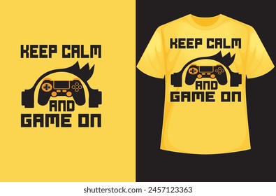 Never stop doing your best quotes, gaming minimalist motivational t-shirt design. Keep running gaming t-shirt design. Inspirational gaming t-shirt design, running vector illustration.