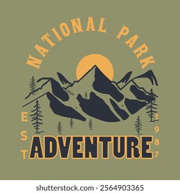 Never Stop Exploring National Park Lake
