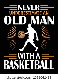 Never Underestimate An Old Man With A Basketball