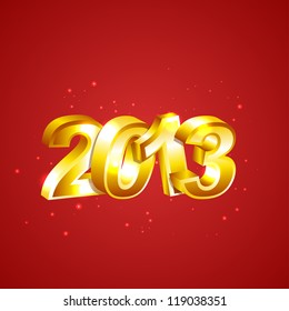 New 2013 Year Numbers