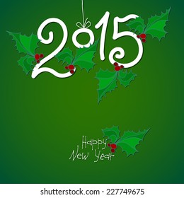 New 2015 Year background