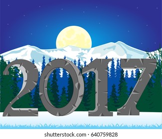 New 2017 and nature