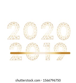 New 2020 letter logo.vector logo 