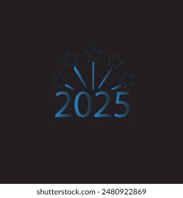 new 2025 vector, icon, image, 