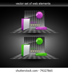 new 3d style product display item