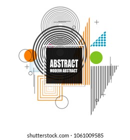 new abstract background banner sticker label web illustration with modern geometric polygonal outline colorful design vector