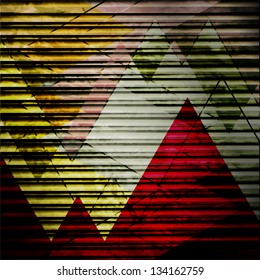 new abstract background with colorful frame can use like urban style design