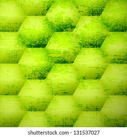 new abstract background with honeycomb cells can use like canvas pattern