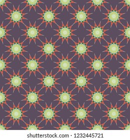 New abstract background multicolor geometric pattern seamless.