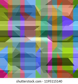 New abstract background multicolor simple poligonal seamless.
