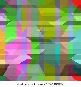 New abstract background multicolored simple poligonal seamless.